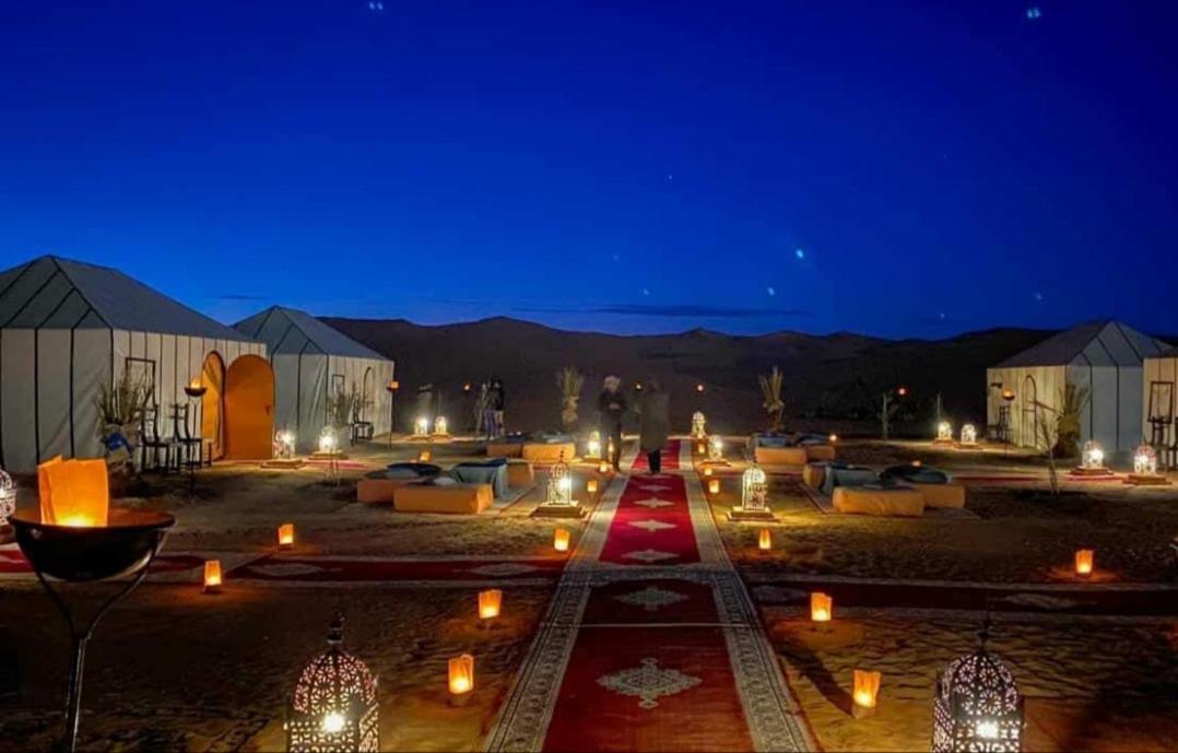 Sahara Luxury Tented Camp メルズーガ エクステリア 写真